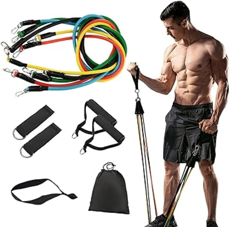 11pcs/Set Gym Resistance Band