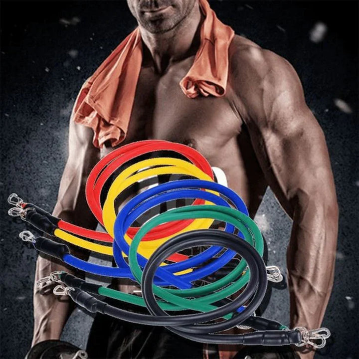 11pcs/Set Gym Resistance Band