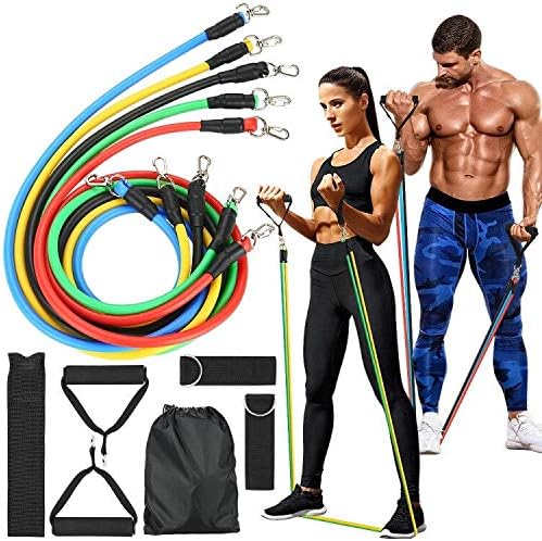 11pcs/Set Gym Resistance Band