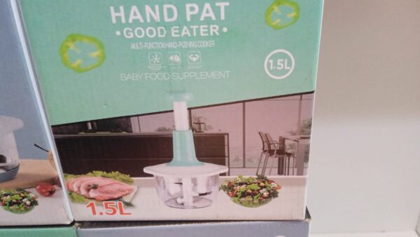 HAND PAT GOOD EATER, 1.5L Push Chopper