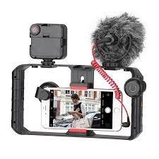 Smartphone Video Handle Rig Filmmaking Stabilizer Case