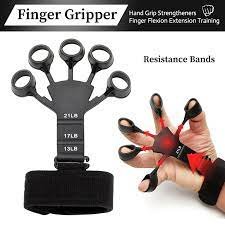 Finger Gripper, 6 Resistant Finger Exerciser