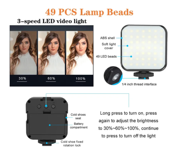 Portable Vlogging Kit Video Making Equipment