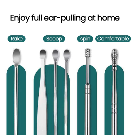 6pcs/Set Ear Cleaner Wax Removal
